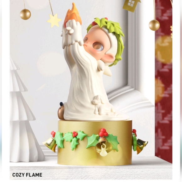 Zsiga The Winter of Gifts Series Figures NIB - Cozy Flame - Picture 2 of 3
